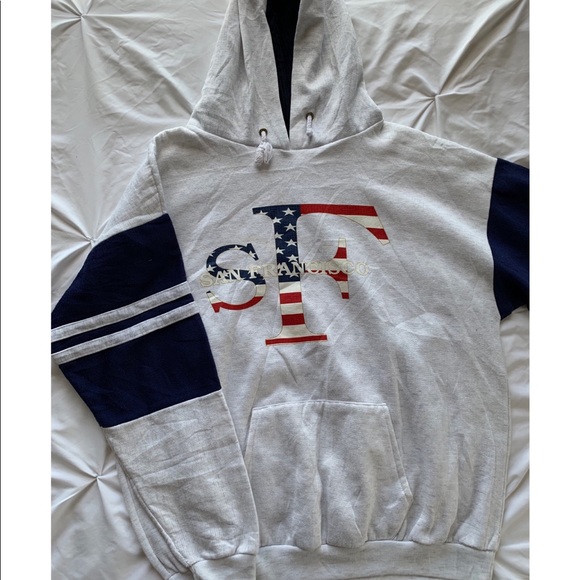 Vintage EUC San Francisco Hoodie - Picture 4 of 6